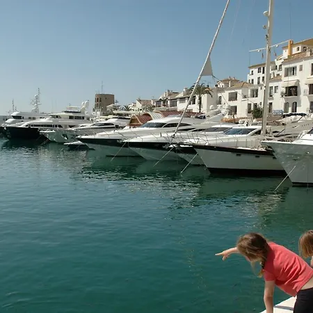 아파트 Beachside Puerto Banus Stunning 312 마르베야