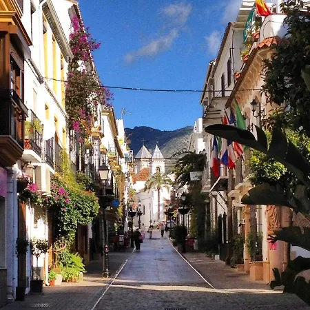 아파트 Beachside Puerto Banus Stunning 312 마르베야